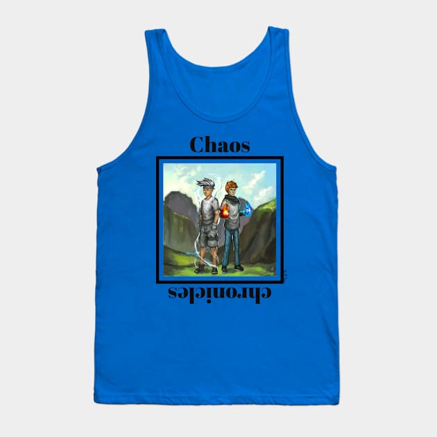 Chaos Chronicles (Zephyr & Hugh) Painting Tank Top by RJ Tolson's Merch Store